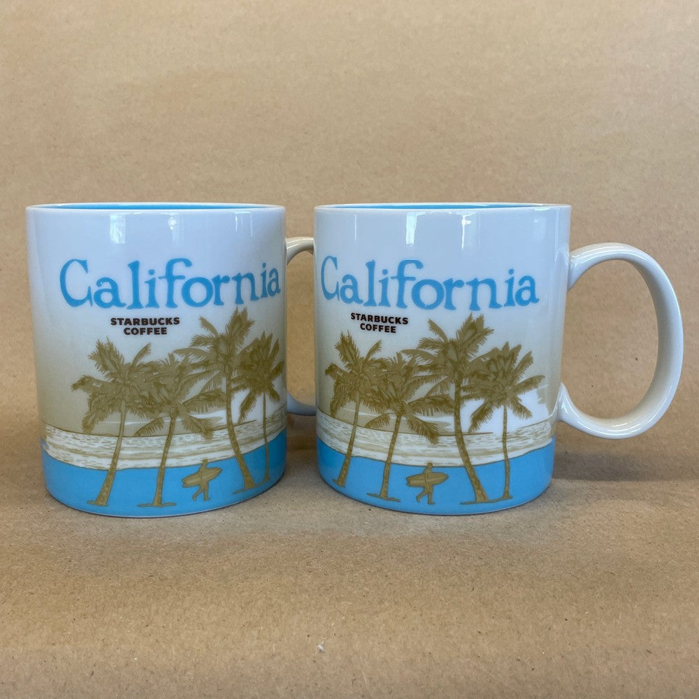 Starbucks Global Icon Collector Series California Mugs-2009-11 Pair